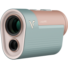 Load image into Gallery viewer, A compact and stylish golf laser rangefinder with a cadet blue body

